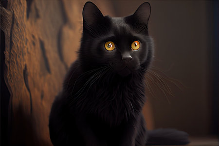 Black Cat Appreciation Day August 17thの素材