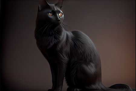 Black Cat Appreciation Day August 17thの素材