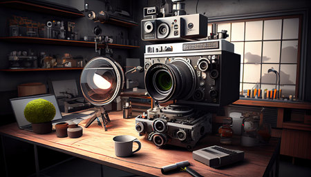 Camera World Photography Day, the beauty of an imageの素材