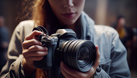 Camera World Photography Day, the beauty of an imageの素材