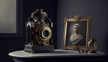 Camera World Photography Day, the beauty of an imageの素材