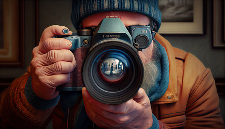 Camera World Photography Day, the beauty of an imageの素材
