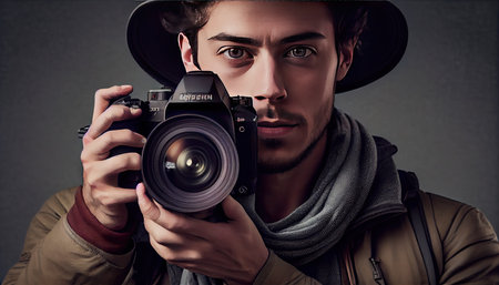 Camera World Photography Day, the beauty of an imageの素材