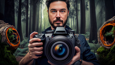 Camera World Photography Day, the beauty of an imageの素材