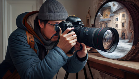 Camera World Photography Day, the beauty of an imageの素材