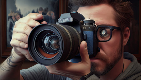 Camera World Photography Day, the beauty of an imageの素材