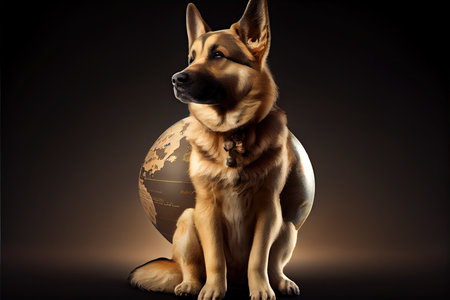 World Dog Day 26th Augustの素材