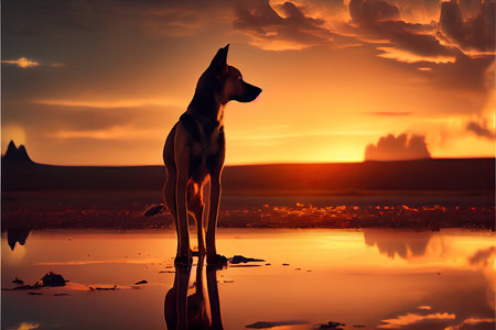 World Dog Day 26th Augustの素材