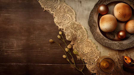 Passover Background Passover is one of the most famous Jewish holidaysの素材