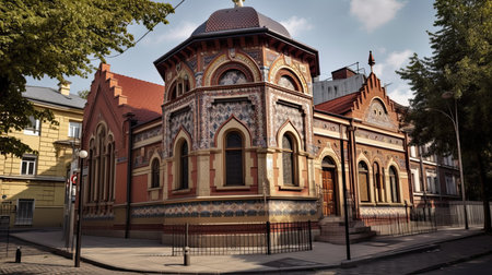 Synagogue Passover is one of the most famous Jewish holidaysの素材