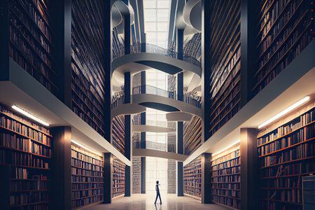 International Literacy Day, 8 September AI Generatedの素材