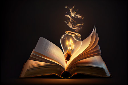 International Literacy Day, 8 September AI Generatedの素材