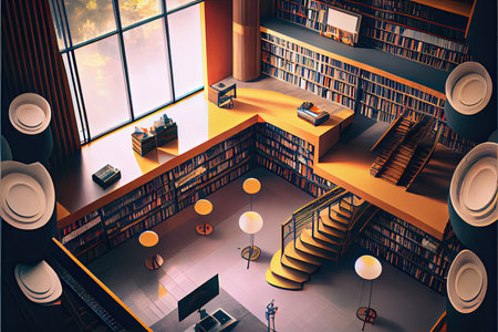 International Literacy Day, 8 September AI Generatedの素材