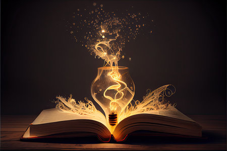 International Literacy Day, 8 September AI Generatedの素材