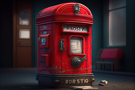 World Postal Day October 9 Generative AIの素材