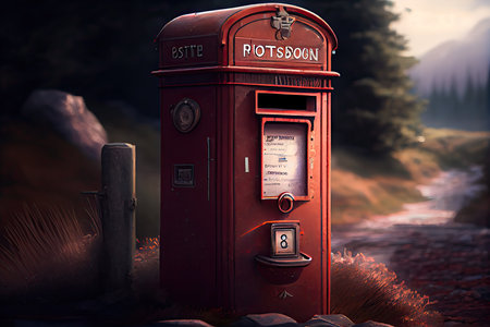 World Postal Day October 9 Generative AIの素材