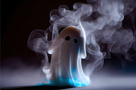 Halloween day eyes of Jack O' Lanterns trick or treating Samhain All Hallows' Eve All Saints' Eve All hallowe'en spooky Horror Ghost Demon background October 31 Generative AIの素材