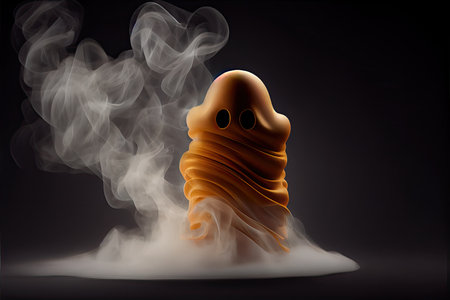 Halloween day eyes of Jack O' Lanterns trick or treating Samhain All Hallows' Eve All Saints' Eve All hallowe'en spooky Horror Ghost Demon background October 31 Generative AIの素材