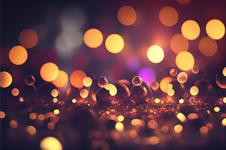 background bokeh light wallpaperの素材