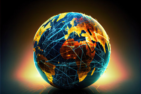 Best Internet Concept of Global Businessの素材