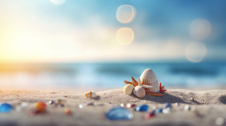 Summer the hottest season Generative AIの素材