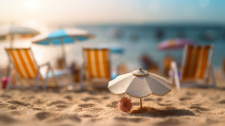 Summer the hottest season Generative AIの素材