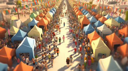 World Parents Day 1th June 3D Generative AIの素材