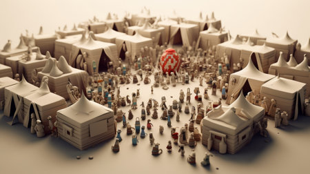 World Parents Day 1th June 3D Generative AIの素材