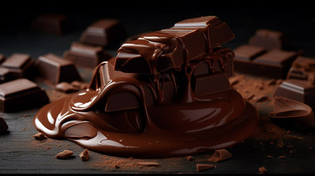 World Chocolate Day July 07 Generative AIの素材