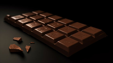 World Chocolate Day chocolate bar July 07 Generative AIの素材