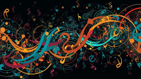 World Music Day 21th June Generative AIの素材