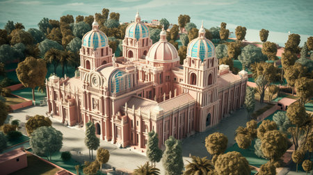 Santa Rosa de Lima 24th August Generative AIの素材