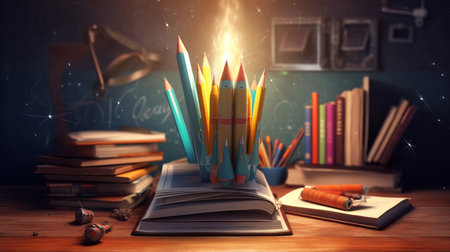 Back To School Generative AIの素材