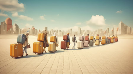 world tourism day 27th september Generative AIの素材