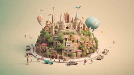 world tourism day 27th september Generative AIの素材