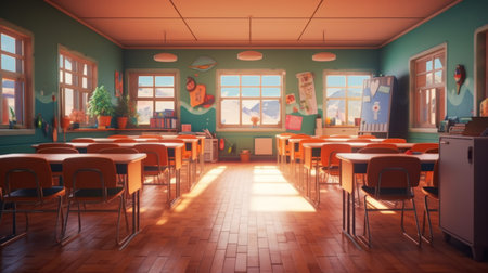 Back to School celebrating a new school year 1th Augustの素材
