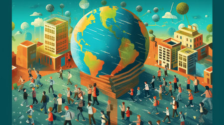 Back to School celebrating a new school year 1th Augustの素材