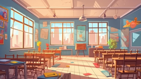 Back to School celebrating a new school year 1th Augustの素材