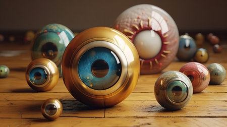 world sight day 8th october Generative AIの素材