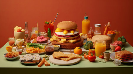 World Food Day 16th October Generative AIの素材