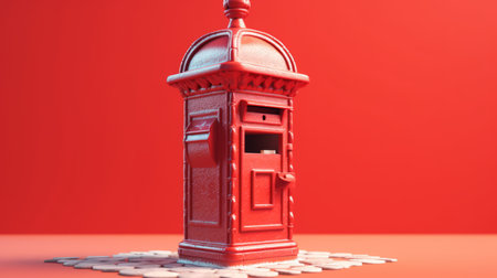 World Postal Day 9th October Generative AIの素材