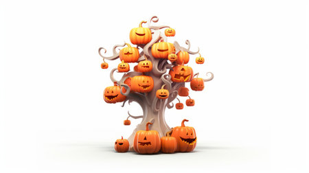Halloween 31th october Generative AIの素材