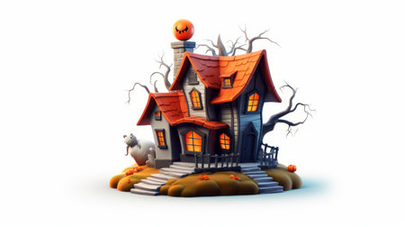 Halloween 31th october Generative AIの素材