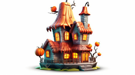 Halloween 31th october Generative AIの素材