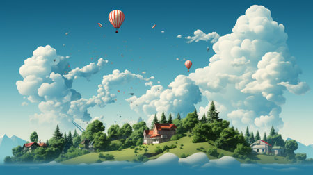 World Ozone Day 16th September Generative AIの素材