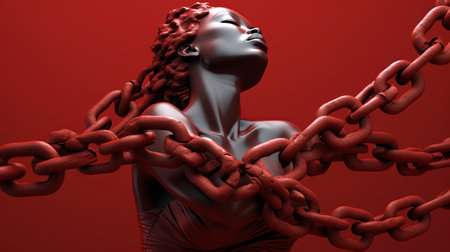 International day for the abolition of slavery 2th December Generative AIの素材