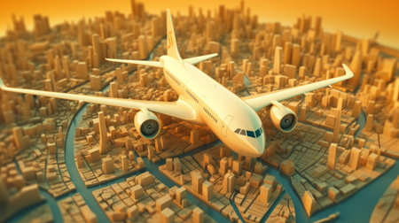 International Civil Aviation Day 7th December Generative AIの素材