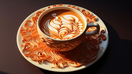 International Coffee Day October 1 Generative AIの素材
