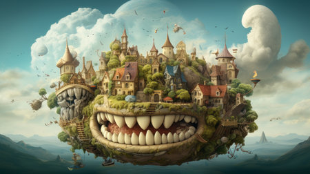 World smile day October 6th Generative AIの素材