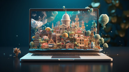 International Internet Day October 29 Generative AIの素材